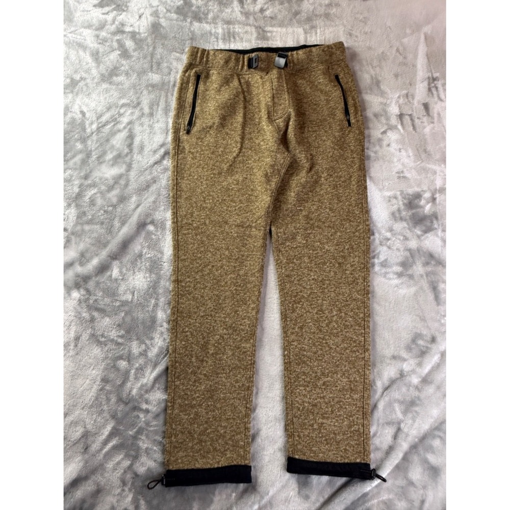 Abercrombie & Fitch Pants Mens L Brown Straight Leg Belted Drawstring